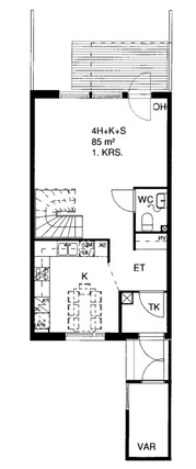Right of occupancy apartment Järvenpää Terhola 4 rooms