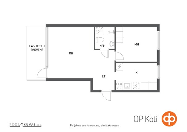 Rental Turku Keskusta 2 rooms