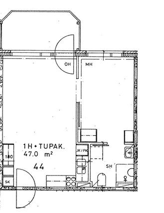 Rental Jyväskylä Palokka 1 room