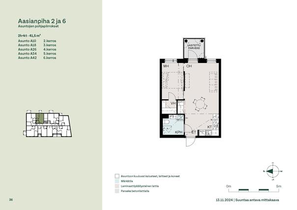 Right of occupancy apartment Tampere Hervanta 2 rooms