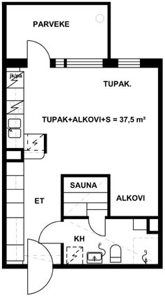 Asumisoikeusasunto Oulu Maikkula Yksiö