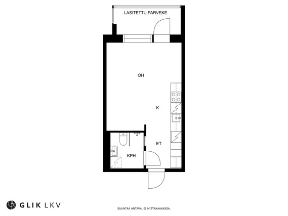 Vuokra-asunto Tampere Koivistonkylä Yksiö