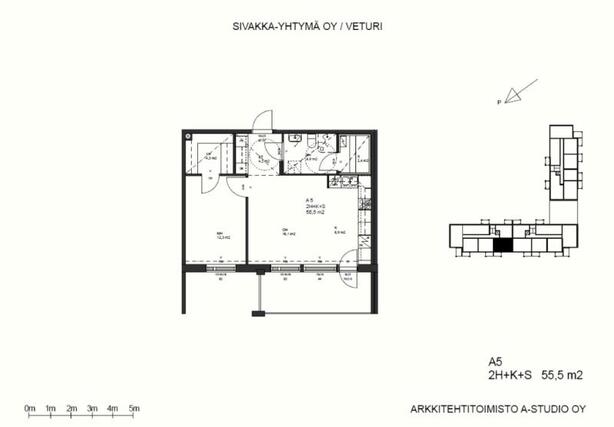 Vuokra-asunto Oulu Etu-Lyötty Kaksio