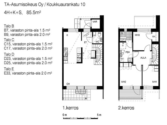 Asumisoikeusasunto Tampere Vuores 4 huonetta