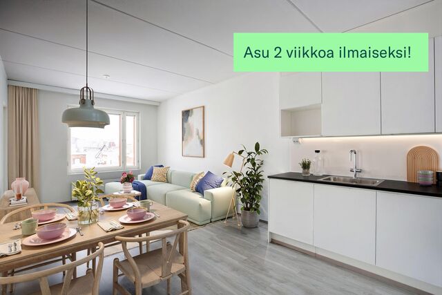 Vuokra-asunto Vantaa Tikkurila Kaksio