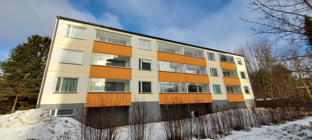 Rental Kangasala Suorama 3 rooms julkisivu edestä