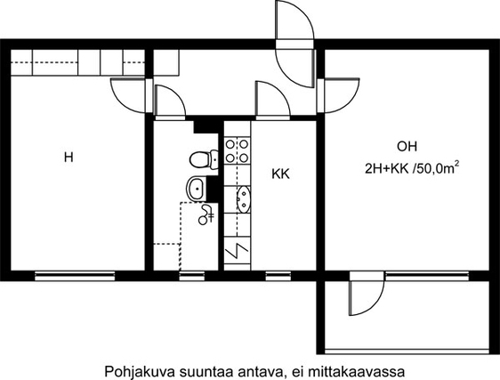 Vuokra-asunto Lahti Liipola Kaksio