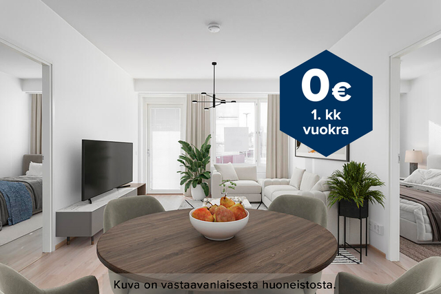 Vuokra-asunto Espoo Kaitaa 3 huonetta