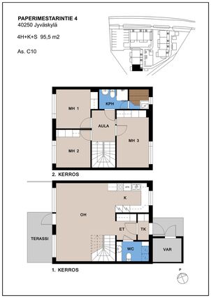 Asumisoikeusasunto Jyväskylä Lohikoski 4 huonetta