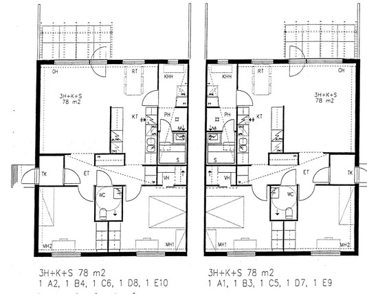 Right of occupancy apartment Espoo Niipperi 3 rooms