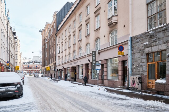 Vuokra-asunto Helsinki Punavuori Kaksio Yleiskuva