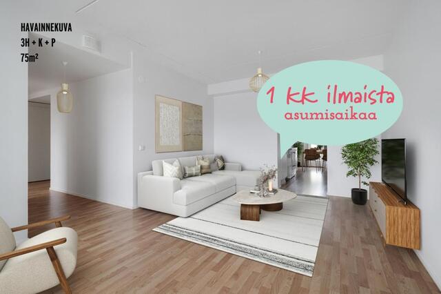 Rental Helsinki Itäkeskus 3 rooms Kampanja