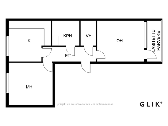 Rental Tampere Hervanta 2 rooms