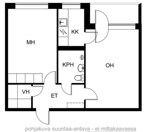 Vuokra-asunto Helsinki Etelä-Haaga Kaksio