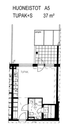 Asumisoikeusasunto Espoo Vanhakartano Yksiö