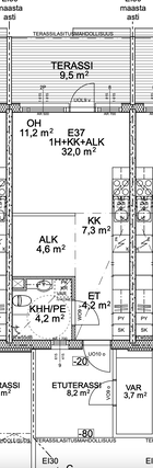 Vuokra-asunto Oulu Kivikkokangas Yksiö