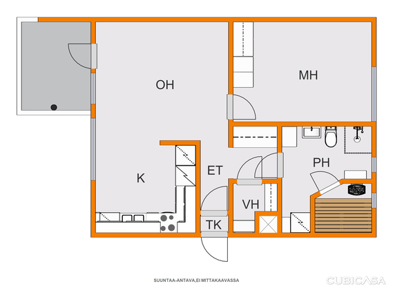 Rental Joensuu Noljakka 2 rooms