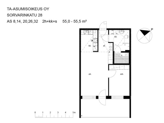 Asumisoikeusasunto Lahti Hennala Kaksio