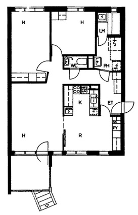 Rental Tuusula  3 rooms