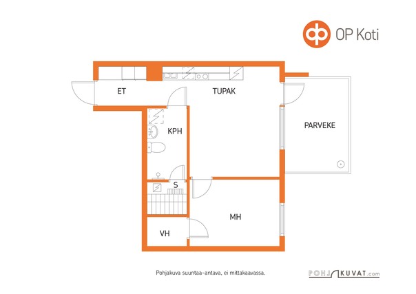 Vuokra-asunto Tampere Järvensivu Kaksio