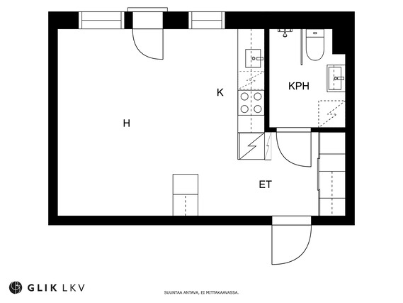 Vuokra-asunto Tampere Niemenranta Yksiö