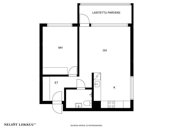 Rental Espoo Pohjois-Tapiola 2 rooms