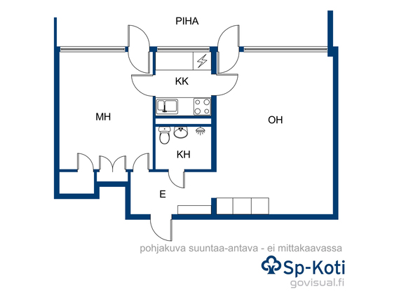 Vuokra-asunto Porvoo Keskusta Kaksio