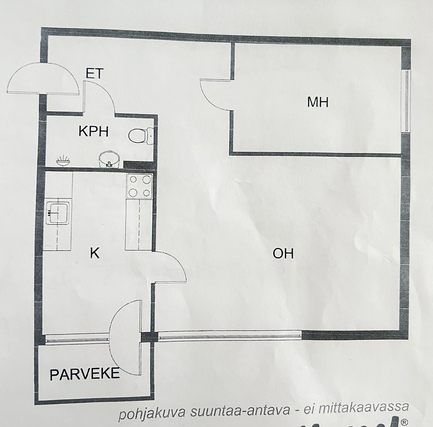 Vuokra-asunto Tampere Keskusta Kaksio