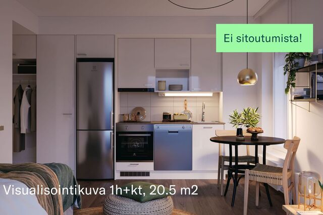 Rental Turku Herttuankulma 2 rooms