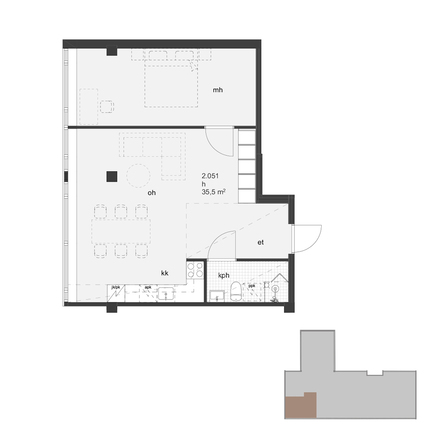 Rental Pieksämäki Keskusta 2 rooms
