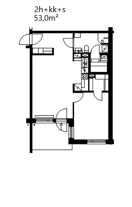 Rental Helsinki Herttoniemenranta 2 rooms Julkisivukuva