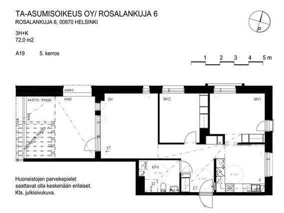 Asumisoikeusasunto Helsinki Laajasalo 3 huonetta