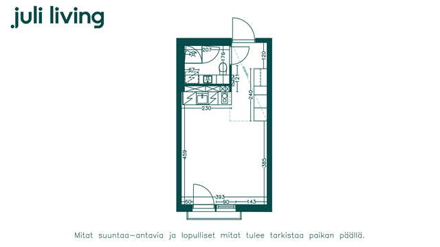 Vuokra-asunto Helsinki Malmi Yksiö