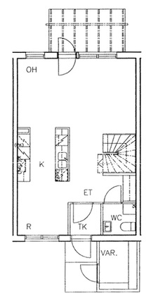 Asumisoikeusasunto Kerava Alikerava 4 huonetta