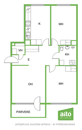 Rental Mikkeli Siekkilä 3 rooms