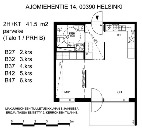 Asumisoikeusasunto Helsinki Konala Kaksio