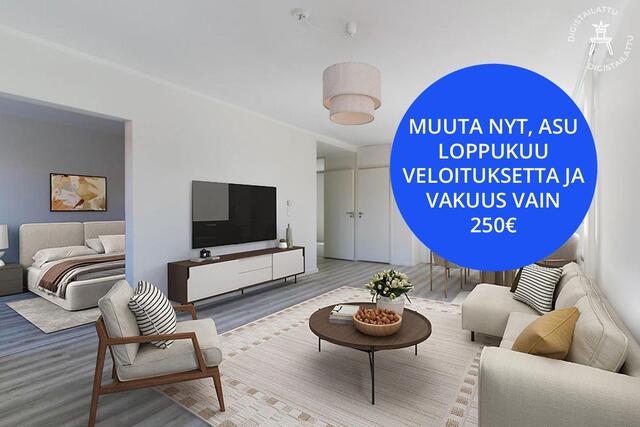 Vuokra-asunto Vantaa Tikkurila 3 huonetta