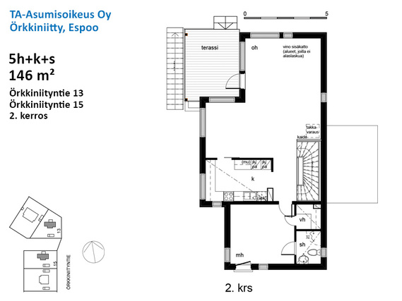 Asumisoikeusasunto Espoo Kalajärvi 5 +