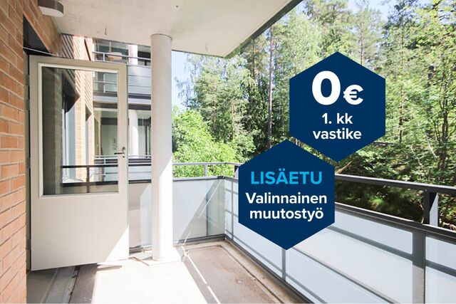 Right of occupancy apartment Espoo Vanttila 2 rooms