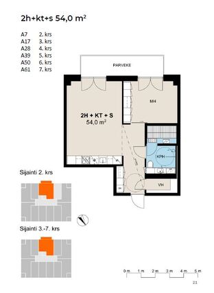 Vuokra-asunto Riihimäki Keskusta Kaksio Julkisivu