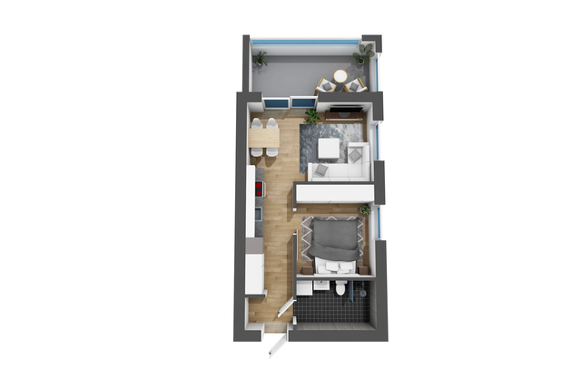 Rental Espoo Leppävaara 2 rooms -
