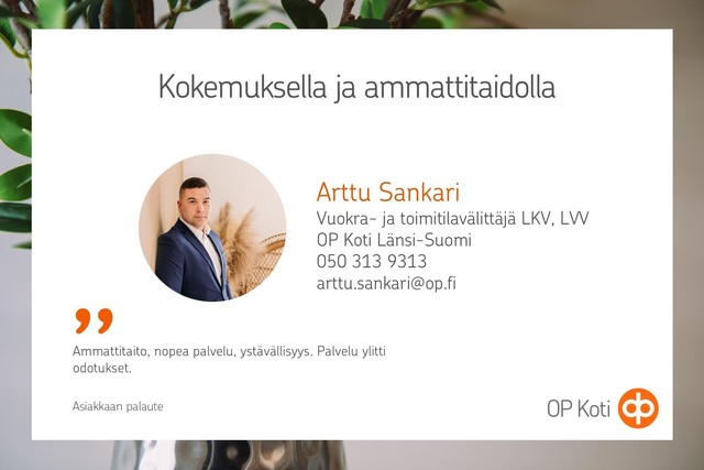 Rental Pori Riihiketo 2 rooms