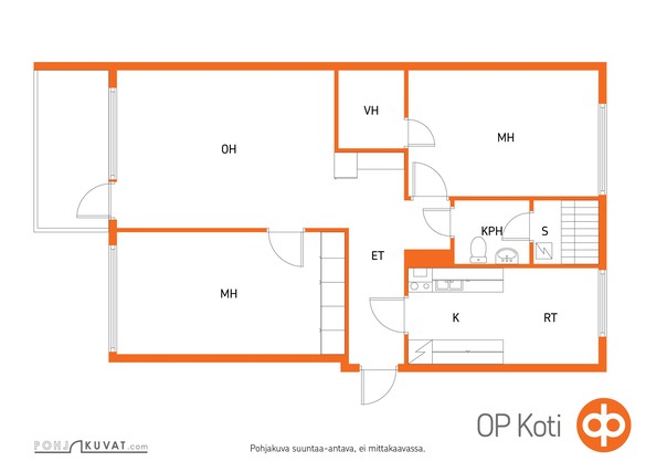 Rental Äänekoski Keskusta 3 rooms