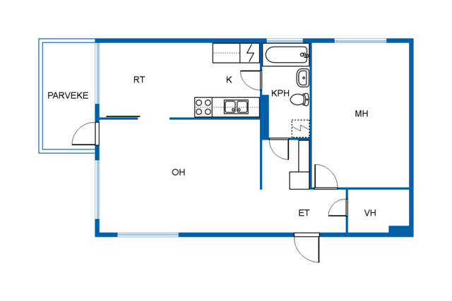 Rental Porvoo Gammelbacka 2 rooms