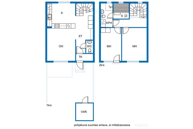 Rental Lahti Ahtiala 3 rooms Yleiskuva