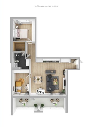 Rental Nurmijärvi Klaukkala 3 rooms -