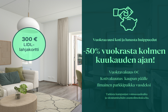 Rental Vantaa Kaivoksela 2 rooms -