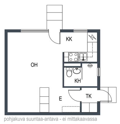 Rental Kirkkonummi Finnsbacka 1 room