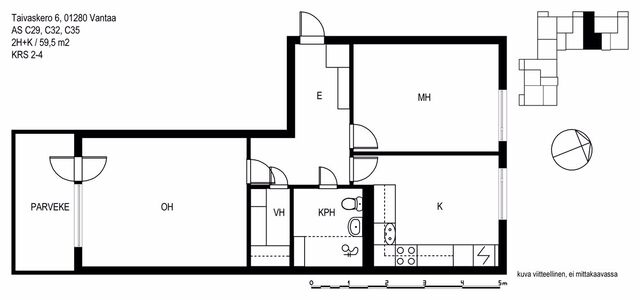 Rental Vantaa Länsimäki 2 rooms