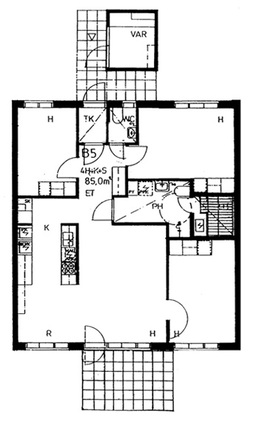 Right of occupancy apartment Järvenpää Isokytö 4 rooms